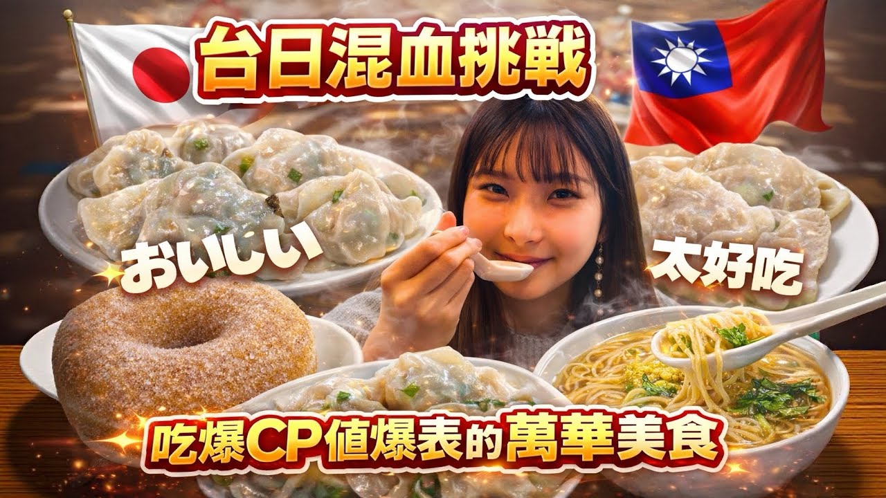【龍山寺】お寺だけじゃない⁉️龍山寺のおすすめグルメ巡り🥟在地人也愛的萬華小吃你吃過幾樣⁉️ 