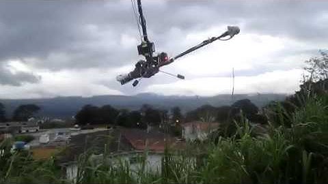 HL-1D - Rebuilt frame and modified rotor - Weight shift Helicopter