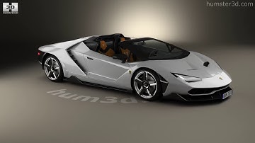 Lamborghini Centenario Roadster 2020 3D model by 3DModels.org