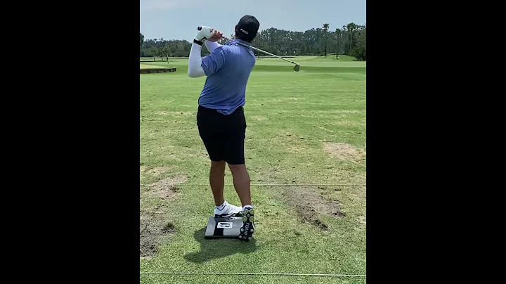 Brian Richey of the Korn Ferry Tour works on his i...