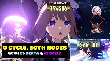 MoC 10 v1.3.3 0-Cycle Showcase (Both Sides) WITHOUT Jingliu & Imbibitor Lunae - Honkai: Star Rail