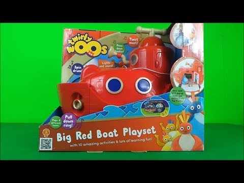 big red boat playset