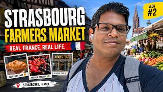 Inside France's Famous Farmers Market 🇫🇷 | Strasbourg Local Life, Organic Food & Hidden Gems