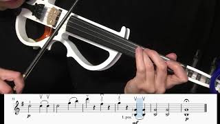 Beethoven Sonatina in G for Violin and Piano. Practice video, score and accompaniment
