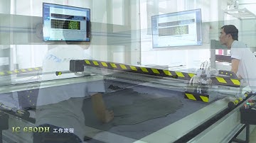 ITTA Automatic leather cutting machine with double heads IC650DH