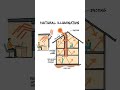 NATURAL ILLUMINATION #shorts #architecture