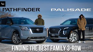 Nissan Pathfinder VS Hyundai Palisade  The Fight For Best 3 Row SUV