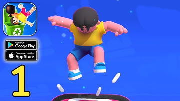 Lazy Jump - Level 1 to 50 - Gameplay Walkthrough (Android,IOS) Part 1 