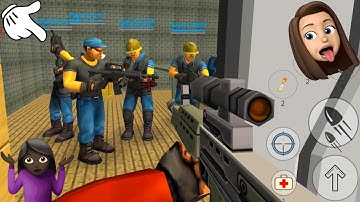 Best Online Games For Android 2022 || StrikeFortressBox || Pro VS Hacker || Level # 1058