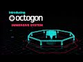 This is octogon 360 immersive system for live music events
