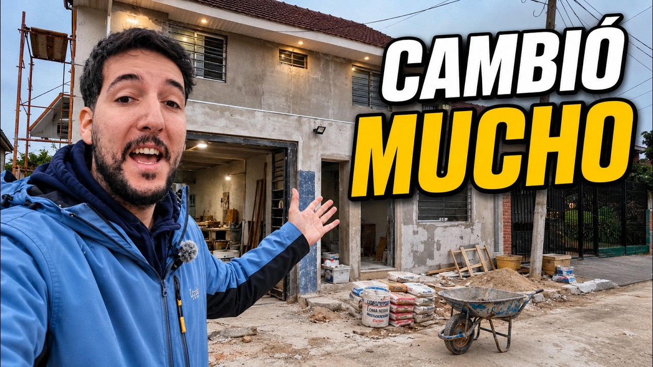 La transformación de esta casa ya parece otra cosa: ¡Mirá el avance!