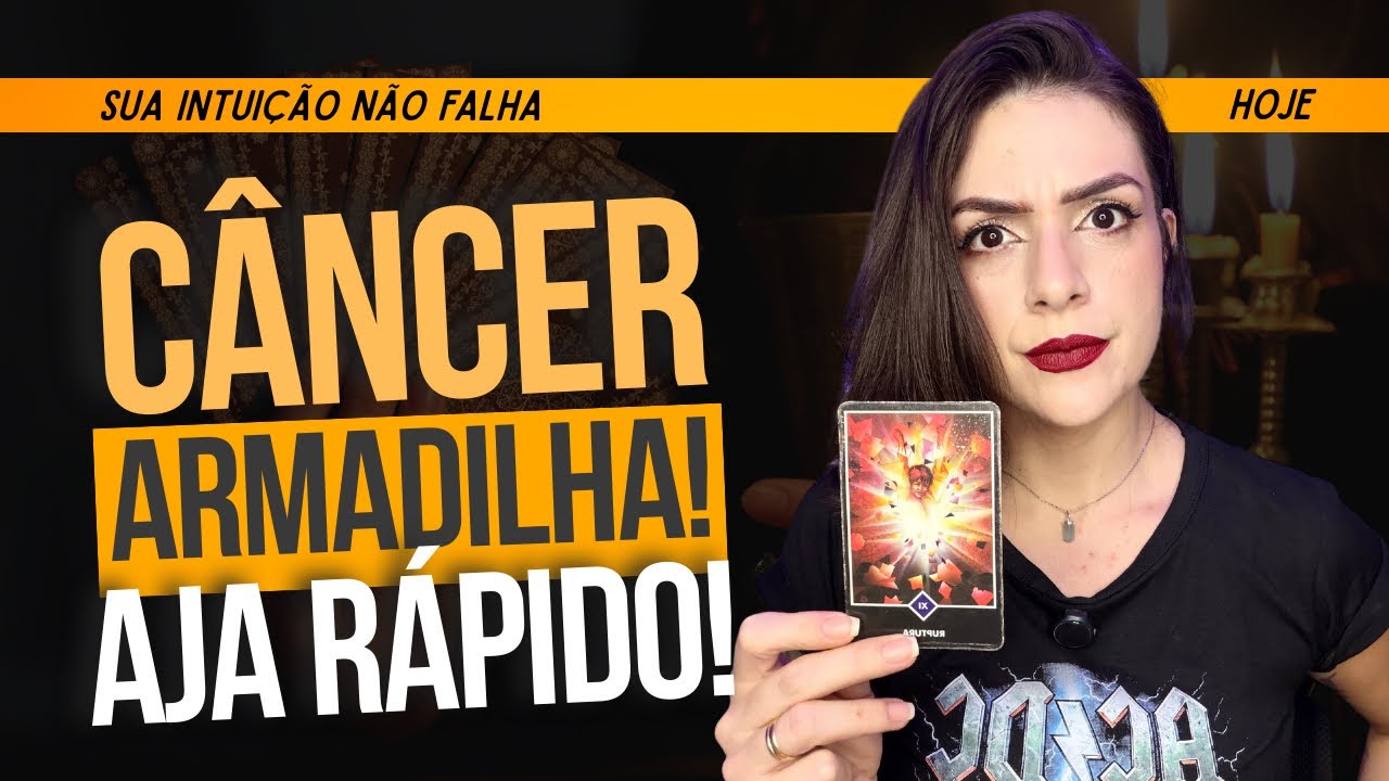 CÂNCER TAROT: ALERTA URGENTE! ARMADILHA 🚨 #cancer #tarot