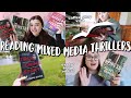 Reading thrillers with mixed media  reading vlog