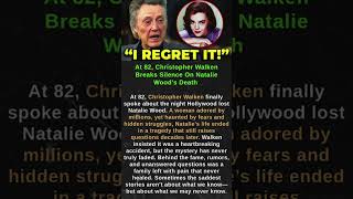 At 82, Christopher Walken Breaks Silence On Natalie Wood’s Death #shorts