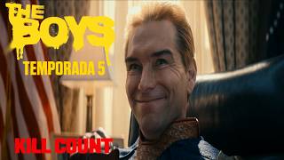 Todas las Muertes de The Boys: Temporada 5 (2026) Kill Count