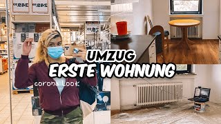 Meine ERSTE WOHNUNG | Umzug & Shopping | Vlog