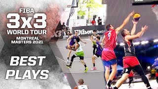 Top 5️⃣ w/ Nice Manila Play & CRAZY Block | FIBA 3x3 World Tour - Montreal Masters 2021 screenshot 5