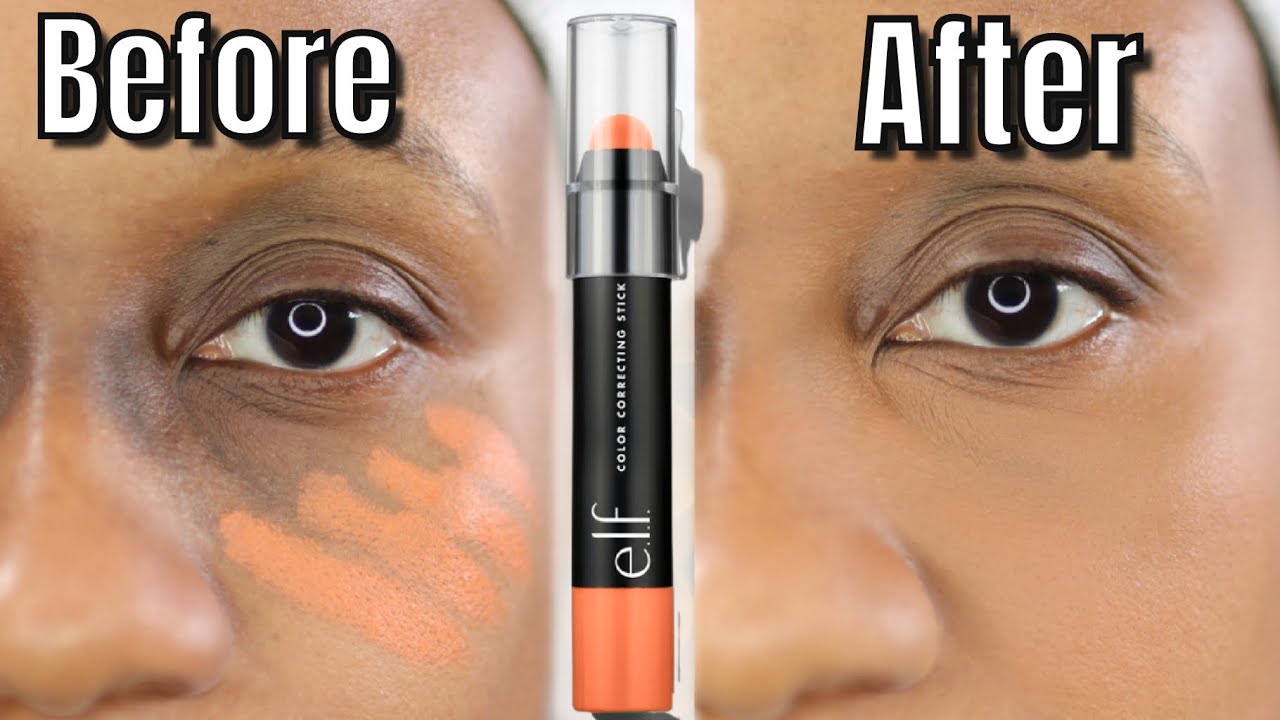 FULLY COVER DARK CIRCLES Using Orange Color Corrector Testing ELF FULLY COVER DARK CIRCLES Using Orange Color Corrector Testing ELF