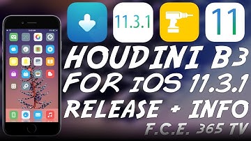 Houdini Beta 3 For iOS 11.3.1/11 RELEASE And What