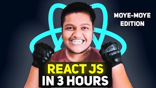 REACT JS is Super Easy | Full Tutorial from Beginner to Advanced [Moye-Moye Edition]