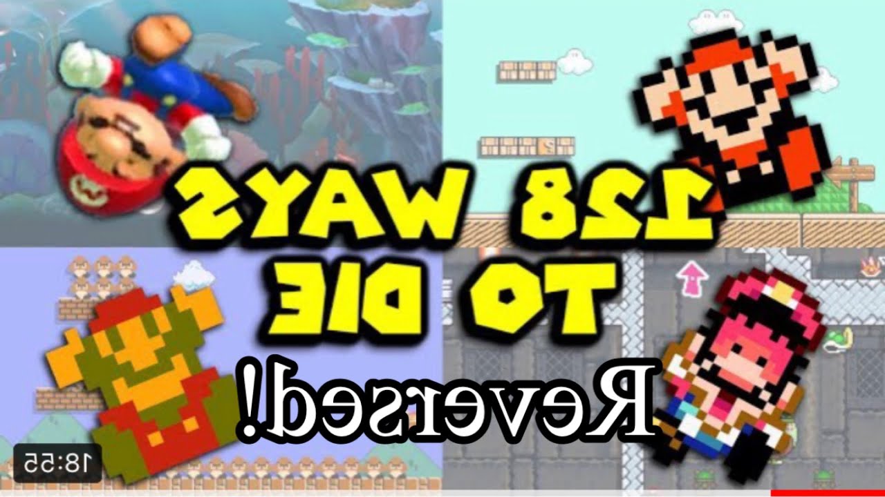 128 Ways to die in super Mario maker 1 Reversed