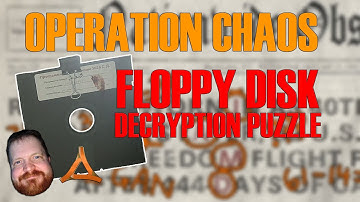 OPERATION CHAOS Floppy Disk Decryption Puzzle - Call of Duty: Black Ops Cold War