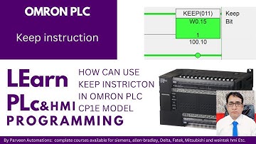 OMRON PLC KEEP INSTRUCTION,HOW TO WORK