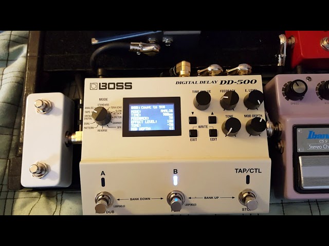 BOSS DD-500 動作問題なし！ BOSS DD-500 動作問題なし！ BOSS DD-500 Digital Delay