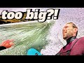SURFING STORM SWELL + BREAKING BOARDS! 💥 | POV Surf NZ
