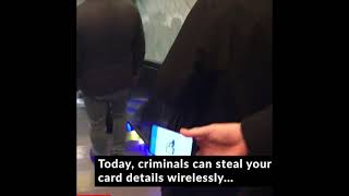 Contactless skimming - This is how easy it is
