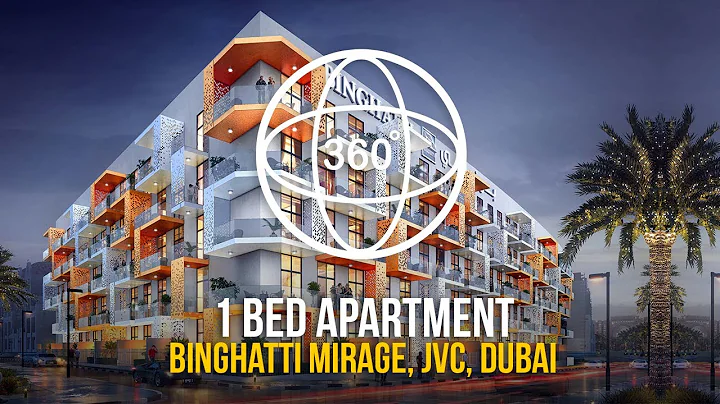 360 Tour of this 1 Bed Apartment in Binghatti Mirage, JVC, Dubai
