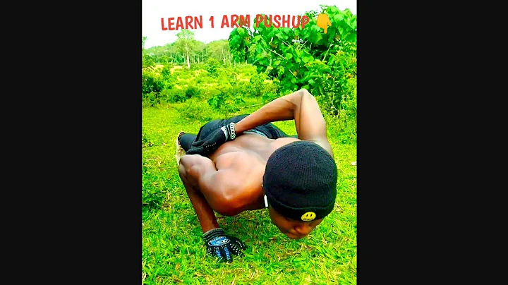 CAN'T DO 1 ARM PUSHUP ⁉️ DO THIS 💪🔥 #fitness #pushups  #Shorts