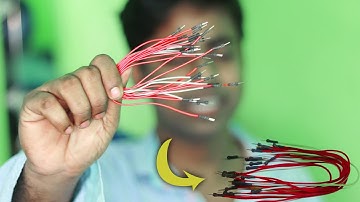 how to make arduino jumper wires