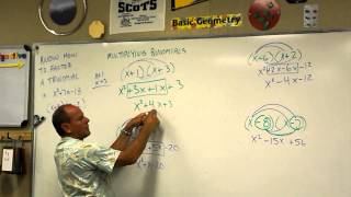 Algebra 1: Multiplying Binomials (Factoring)