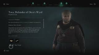 Clues for Tata / The Dart. Assassins creed Valhalla. PS5
