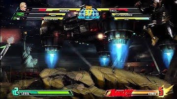 ken (hulk/doom/wesker) vs mike (captain america/thor/ryu)