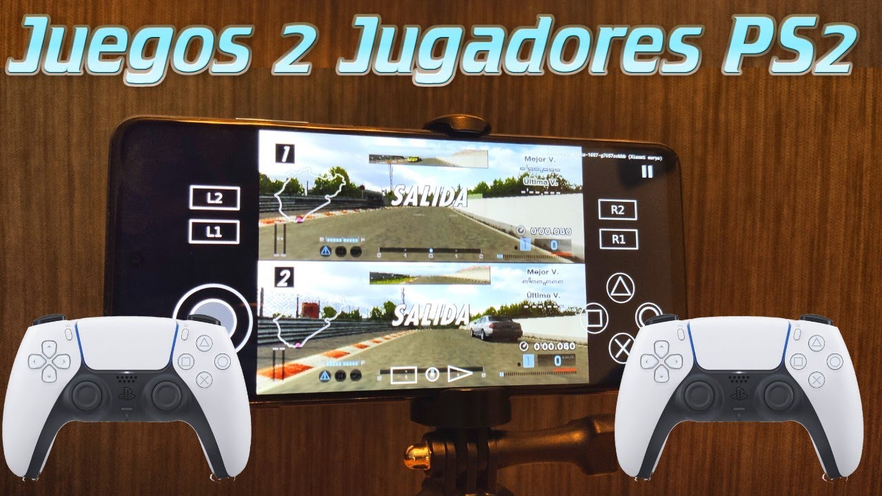 Configurar AetherSX2 Conecta DOS Gamepad con o sin Cable Juega con Dos Jugadores a la PS2
