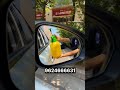 Premium Anti-Fog &amp; Anti-Water Stain Rear-View Mirror Film –Clear, Safe Driving Protection (2 Pc Set)