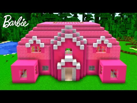 barbie house in minecraft