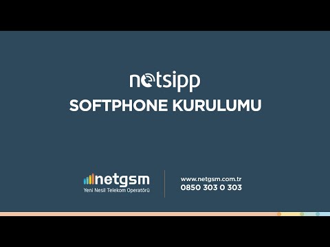 NETGSM - Netsipp Softphone Kurulumu