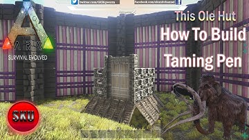 Ark: Survival Evolved Xbox ONE Official - How To Build a Taming Pen