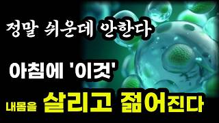 내몸을 살리고 젊어지는 단 하나의 습관
