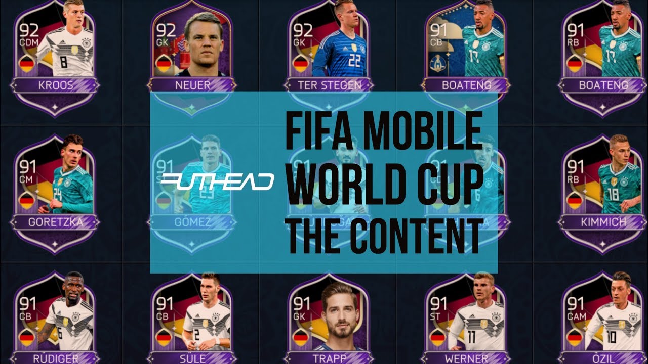 Fifa Mobile World Cup Content Overview Youtube