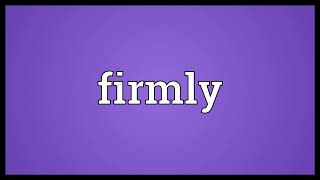 Player Profile Firmly Meaning