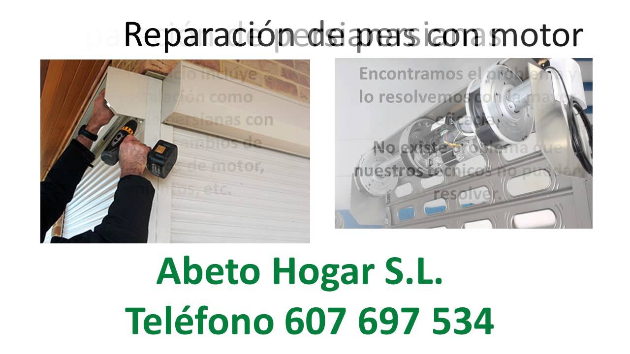 Persianero, instalación y reparación de persianas Telf 607697534