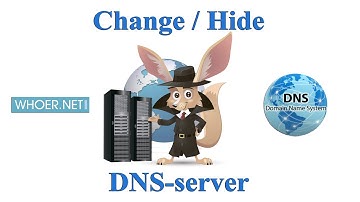 How to change or hide DNS server