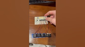 Piezoelectric powered keyboard prototype