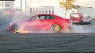 Bmw M3 Explodes In Fire