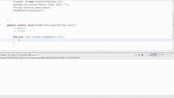 Iterating Over a String in Java