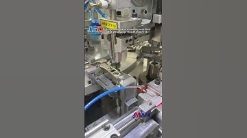 Fully auto hinge assembly machine smart automation machine for door hinge #hingeproductionline